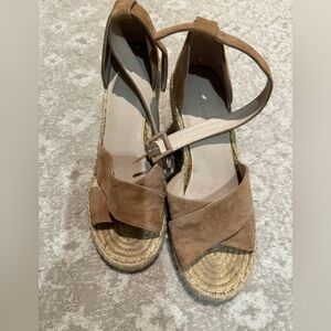 Tan Caslon Espadrille Heels